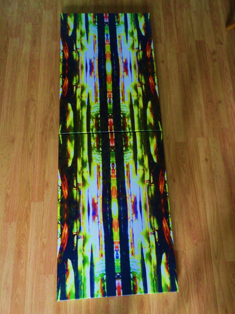 #6     2 PANELS END TO END