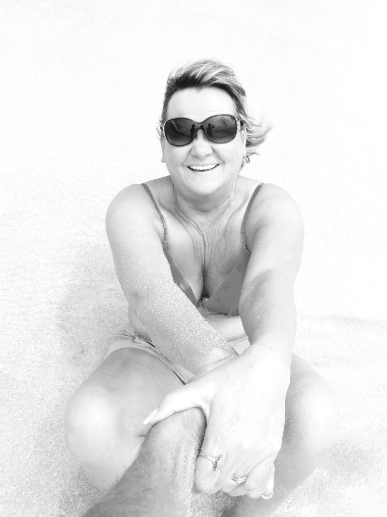 first day at the beach for Penny 132